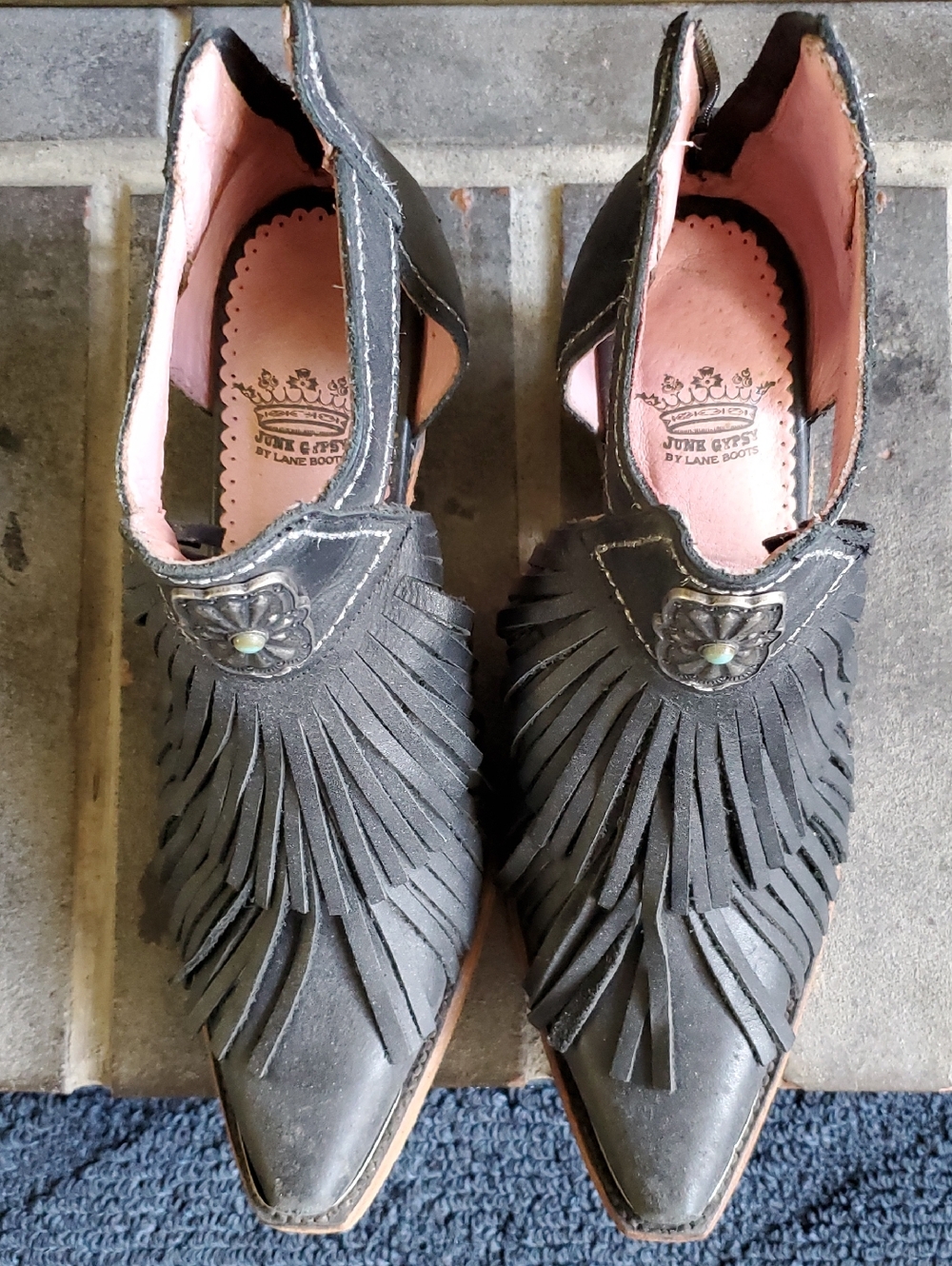 Junk Gypsy Lane Boots - Kiss Me at Midnight - Size 10 Black - Picture 2 of 9